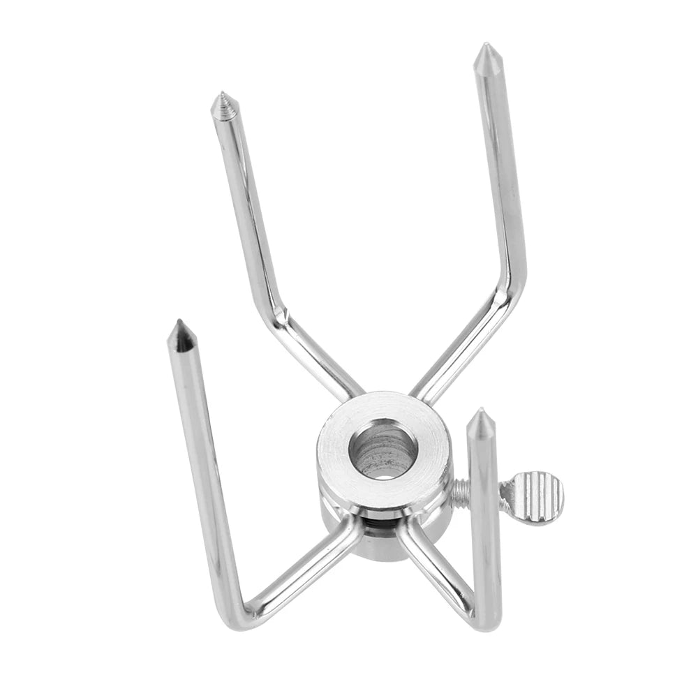 Stainless Steel BBQ Forks 2pcs/set Charcoal Chicken Grill BBQ Tool Rotisserie BBQ Forks Rotisserie Meat Fork Kitchen Tools
