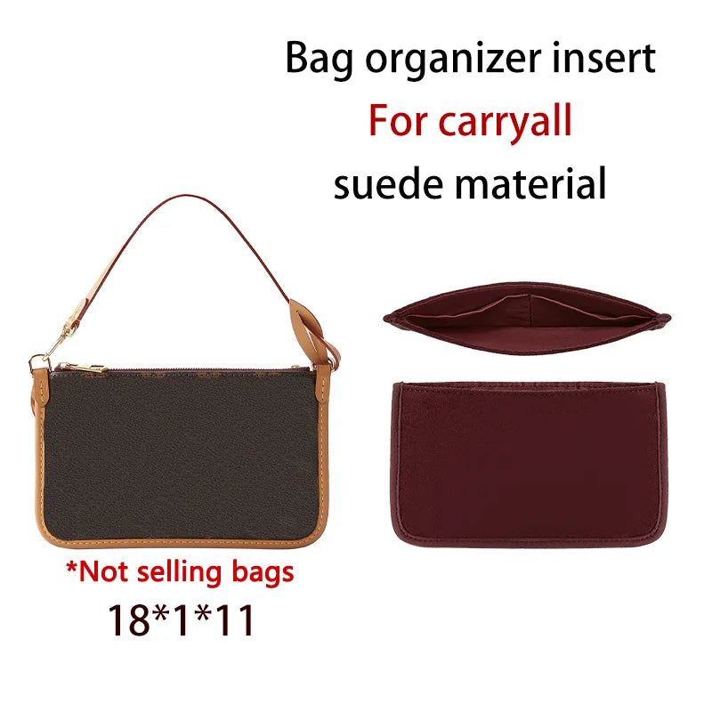 Bag organizer insert For carryall S durable fashion bag support storage inner modification bag accessories