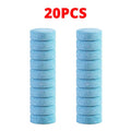 20/40/60Pcs Solid Cleaner Car Windshield Wiper Effervescent Tablet Strong Decontamination Auto Glass Toilet Cleaning Accessories