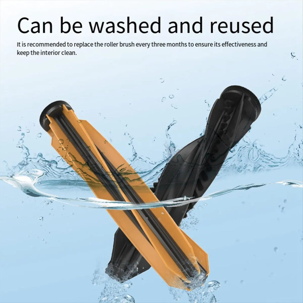 A42F Applicable for Dreame X50 Series Sweeper X40 Hybrid Dual Roller Brush Cleaning Main Brush Replacement Parts Brush