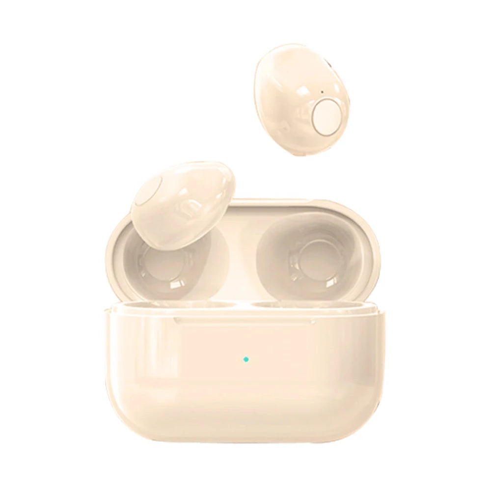 Mini Wireless Earbuds Noise Canceling Waterproof Wireless Bluetooth 5.2 Headphones  with Noise Cancelling Mic Charging Case