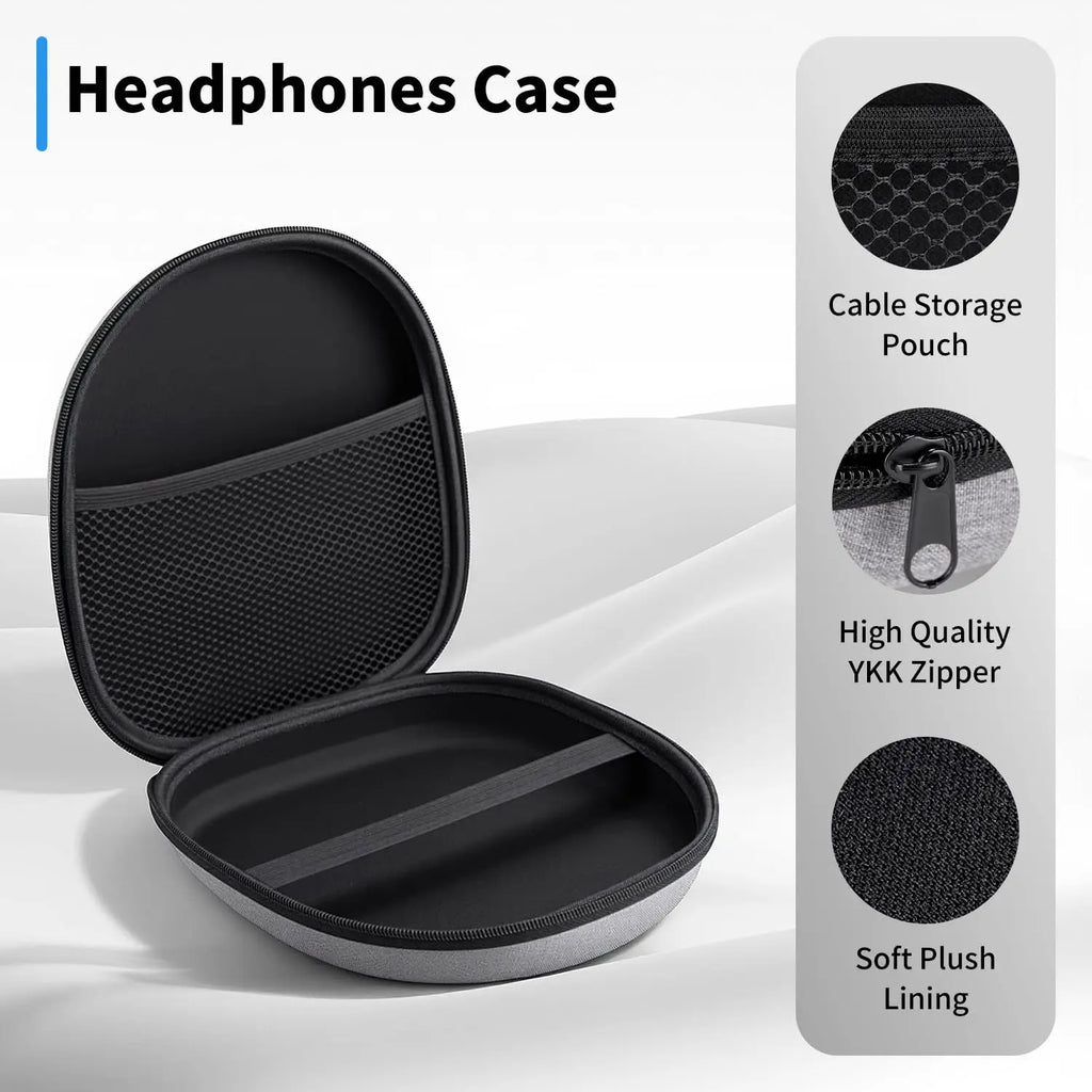 EVA Headphone Case for JBL Tune 510BT/520BT/500BT/720BT/for Sony WH-CH520/510/720/710,Headphones Case Bag Travel Carrying Case