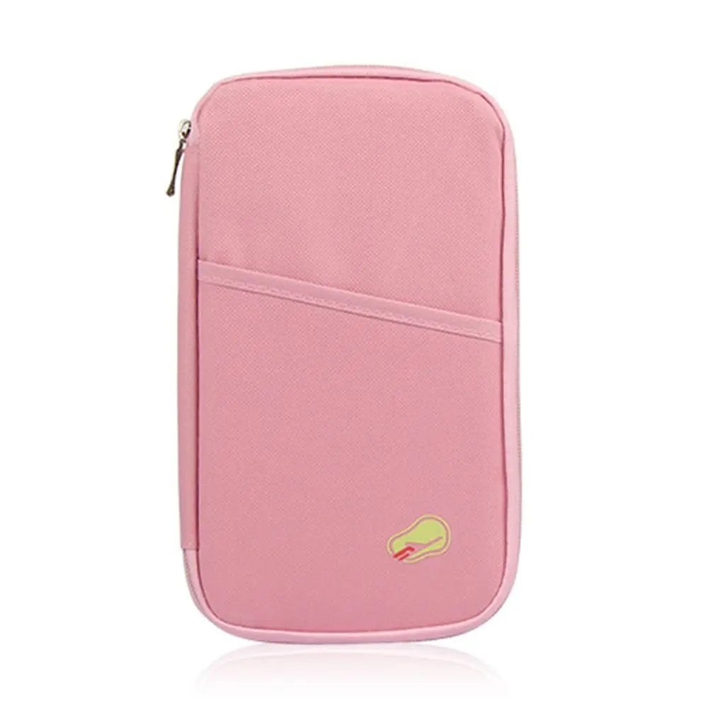 Travel Wallet Bag Purse Zip Case Organiser Passport Document Tickets Holder