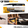 ToughBuilt TB-H4S5-23FU Foldable Jab Hand Saw Set, 4 Multi-Purpose Blades Drywall Wood Plastic Cutting Utility Saw
