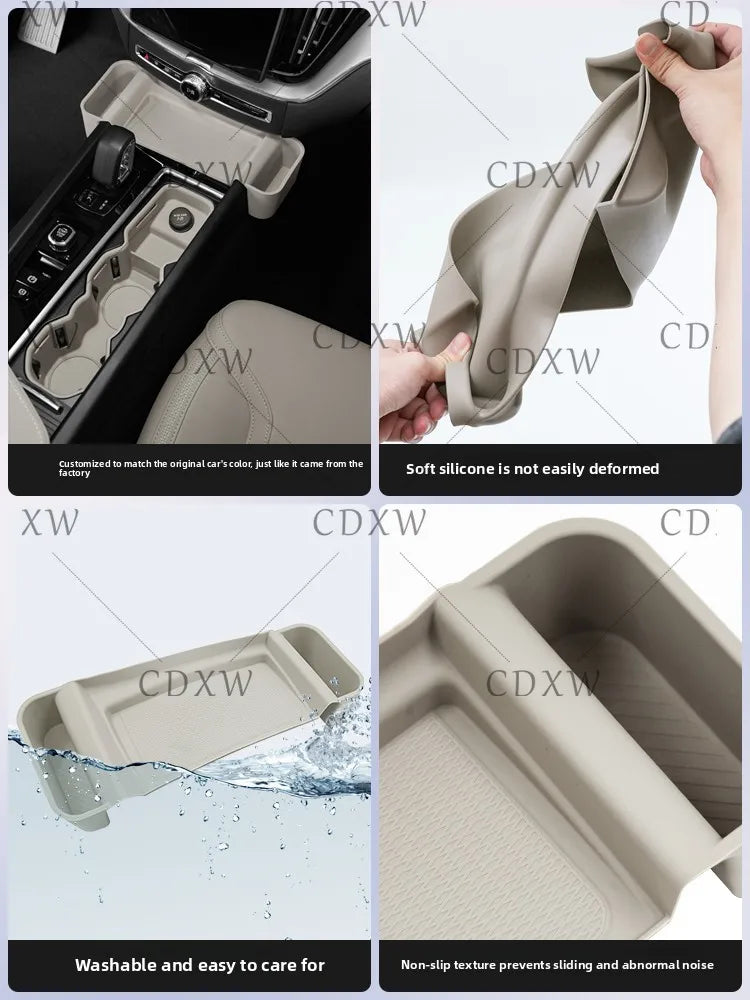 Brand new 26 models suitable for Volvo XC90 S90 XC60 car central control gearbox wireless charging pad storage box