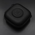 KZ PU Wired Headphone Bag Black Earphone Storage Case Convenient Carrying Earphone Cable Storage Box