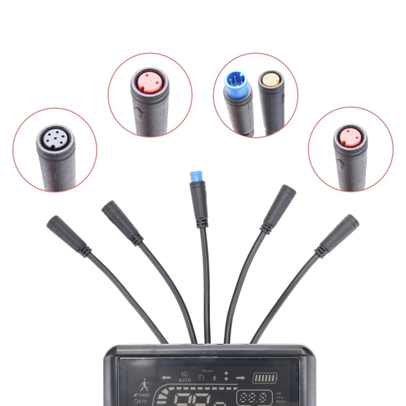 Electric Scooter Display Control Panel Speed Gear Power Mode Indicator Meter Waterproof Dashboard Replacement Parts
