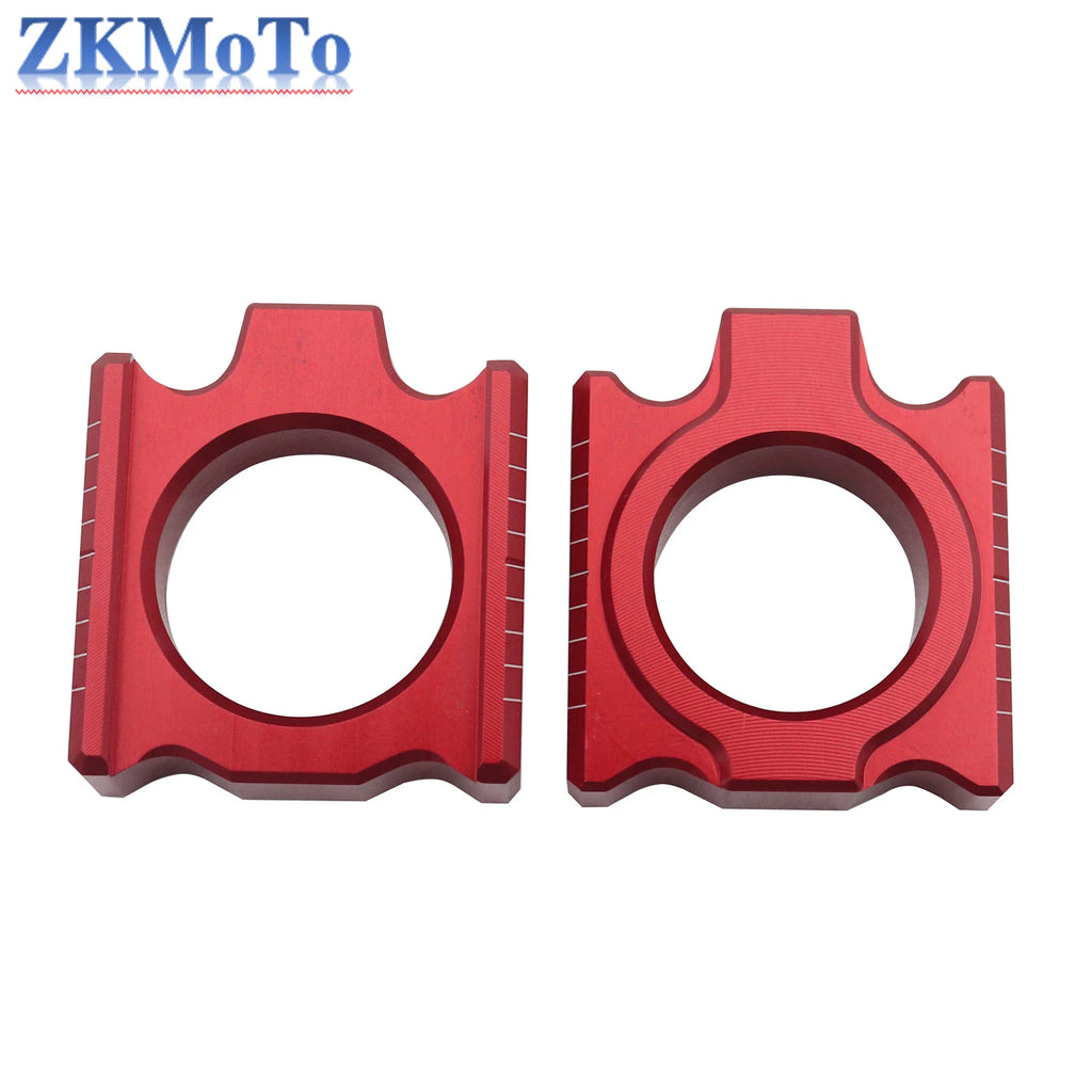 Motorcycle CNC Rear Chain Adjuster Axle Blocks For HONDA CRF250R CRF450R CRF250X CRF450X CRF250RX CRF450RX CR 125 250 CRF X R RX