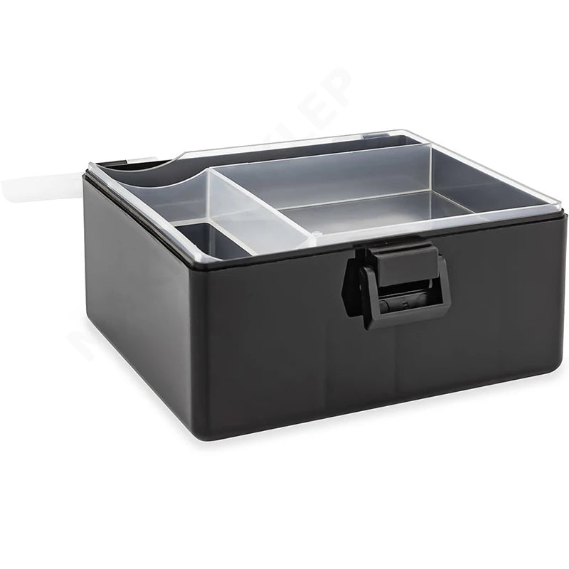 Makita 824781-0 Plastic Empty Box Drill Bit Screw Parts Partition Multifunctional Portable Mini Portable Tool Case Storage Kit
