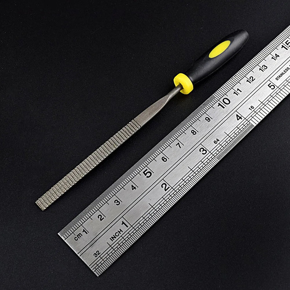 Wood Rasp Set 6pcs Carpenter 5x140mm File Carving Tools Double Riffler Tool