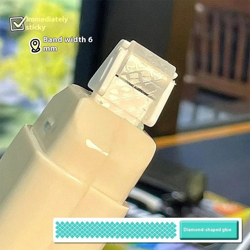 New 4Pcs/1set Double-Sided Adhesive Dots Glue Tape Acid Free & Safe Permanent Tape Roller Tape