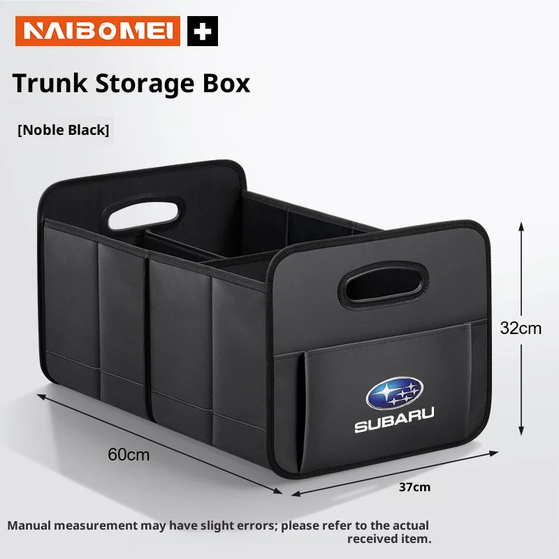 For Subaru STI Brz Wrx Xv Ascent Forester Outback Impreza Legacy Car Trunk Foldable Storage Box Large Capacity Storage Bag