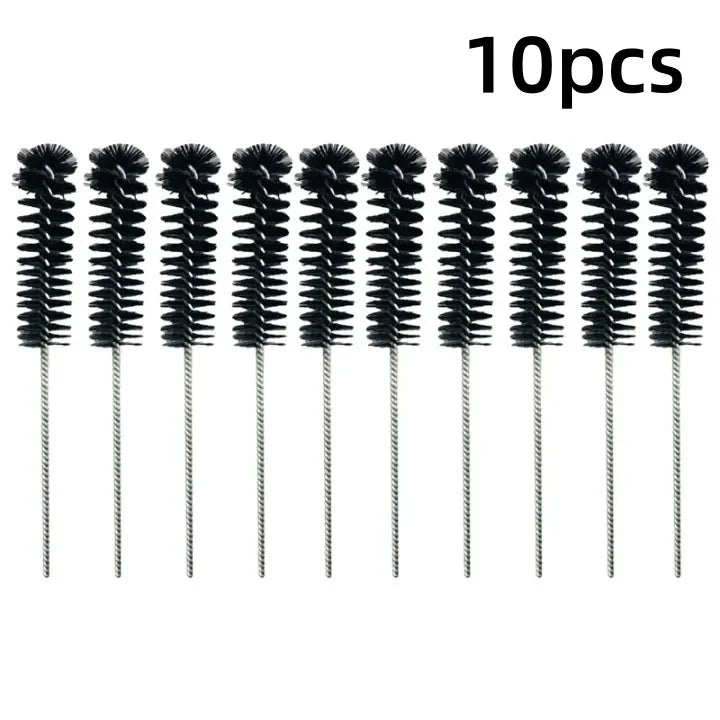 10pc Air Door Carbon Deposit Nylon Cleaning Brush Engine Air Inlet Combustion Chamber Cylinder Brushes Car Detail Wash Tools