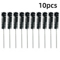 10pc Air Door Carbon Deposit Nylon Cleaning Brush Engine Air Inlet Combustion Chamber Cylinder Brushes Car Detail Wash Tools