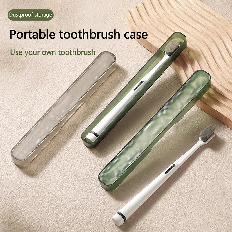 1Pc Portable Toothbrush Holder Box Outdoor Travel Camping Toothbrush Storage Organizer Case Bathroom Accessories‘