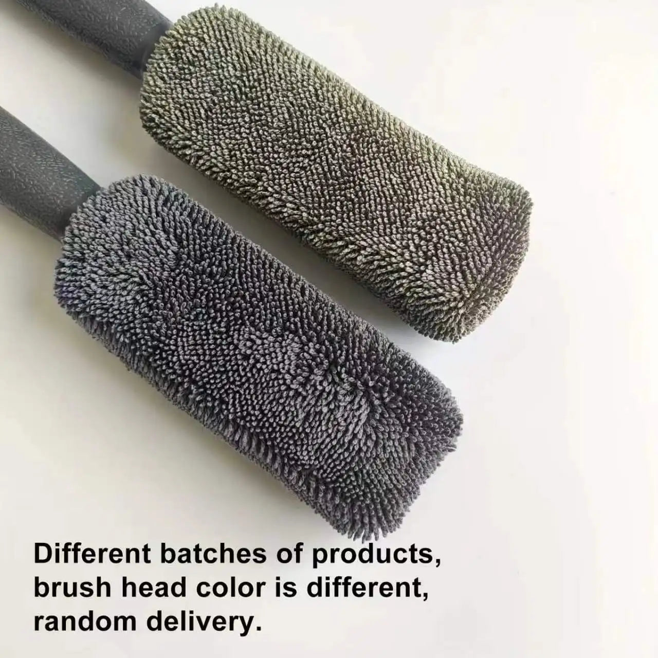 Microfiber Car Tire Brush - Effective Wheel Hub and Rim Cleaner - Perfect for Car Maintenance, Detailing, and Cleaning Supplies