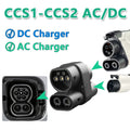 EVqiaoyi CCS1 to CCS2 Adapter Supports AC and DC 400A 1000V a CCS2 Suitable Fast Charging Adaptador