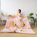 Multi-functional Lazy Person Quilt Cushion That Is Anti-kicked and Worn on The Body