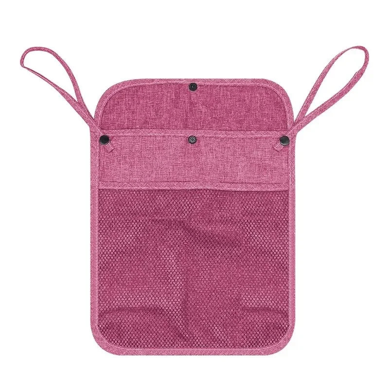 Multi-Function Mesh Design Storage/Bag Baby Cart Hanging Bag Large-Capacity Double Pocket Storage Bags Baby Supplies Storage-Bag