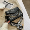 2026 Spring New Arrival: Retro Letter Print Crossbody Bag - Stylish Mini Shoulder Bag for Women