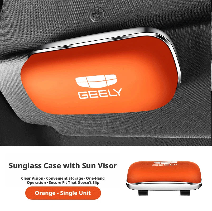 Suitable for Geely Car Glasses Case Dihao Xingrui Boyue L Galaxy Starship 7 Star Wishes Sunglasses Case Car Glasses Clip Storage