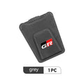 For Toyota Suede Car Sun Visor Glasses Clip Sunglasses Card Storage Box Accessories GR Sport Gazoo Racing Yaris 86 Corolla Hilux