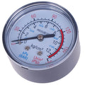 1pcs Bar Air Pressure Gauge 13mm 1/4 Bsp Thread Double Scale For Air Compressor Tools Accessories