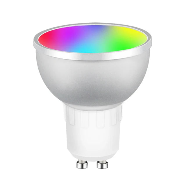 Zigbee Smart Home LED Bulb Spot Night Light Lamp 5W GU10 RGBCW Tuya Smartthings Works Alexa Google Home Hue-compatible