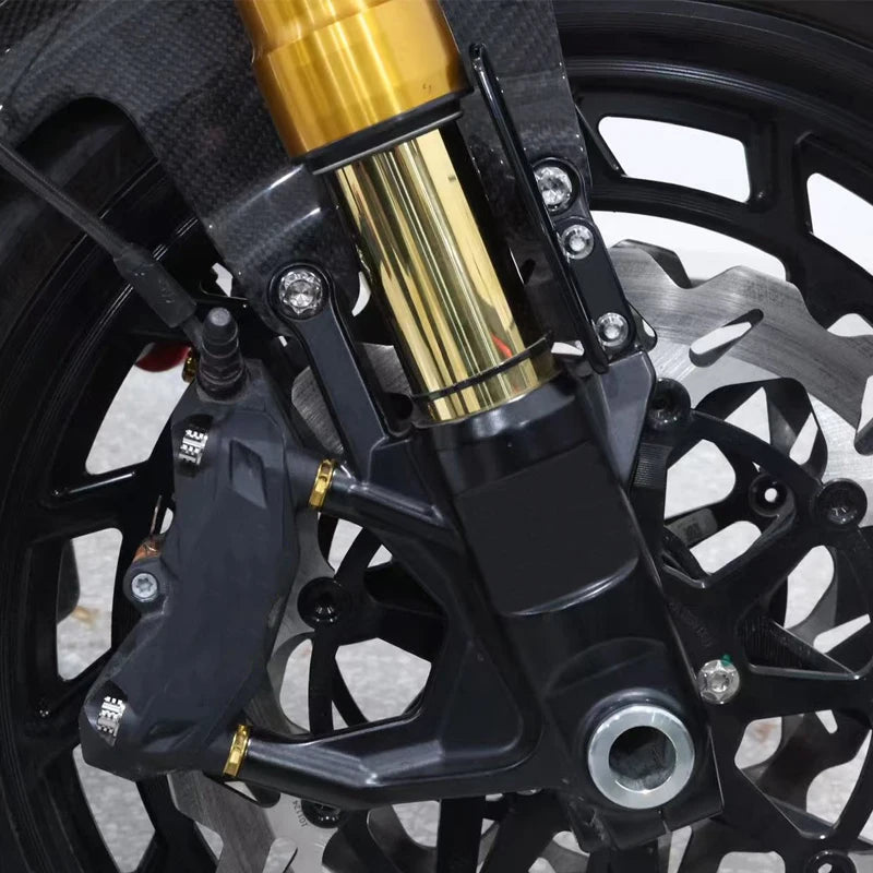 Road Faith Titanium Alloy Motorcycle Caliper Bolt Front Fender Bolts Anti-theft For HD 121CVO 121ST 24-up 117 Road/ Street Glide