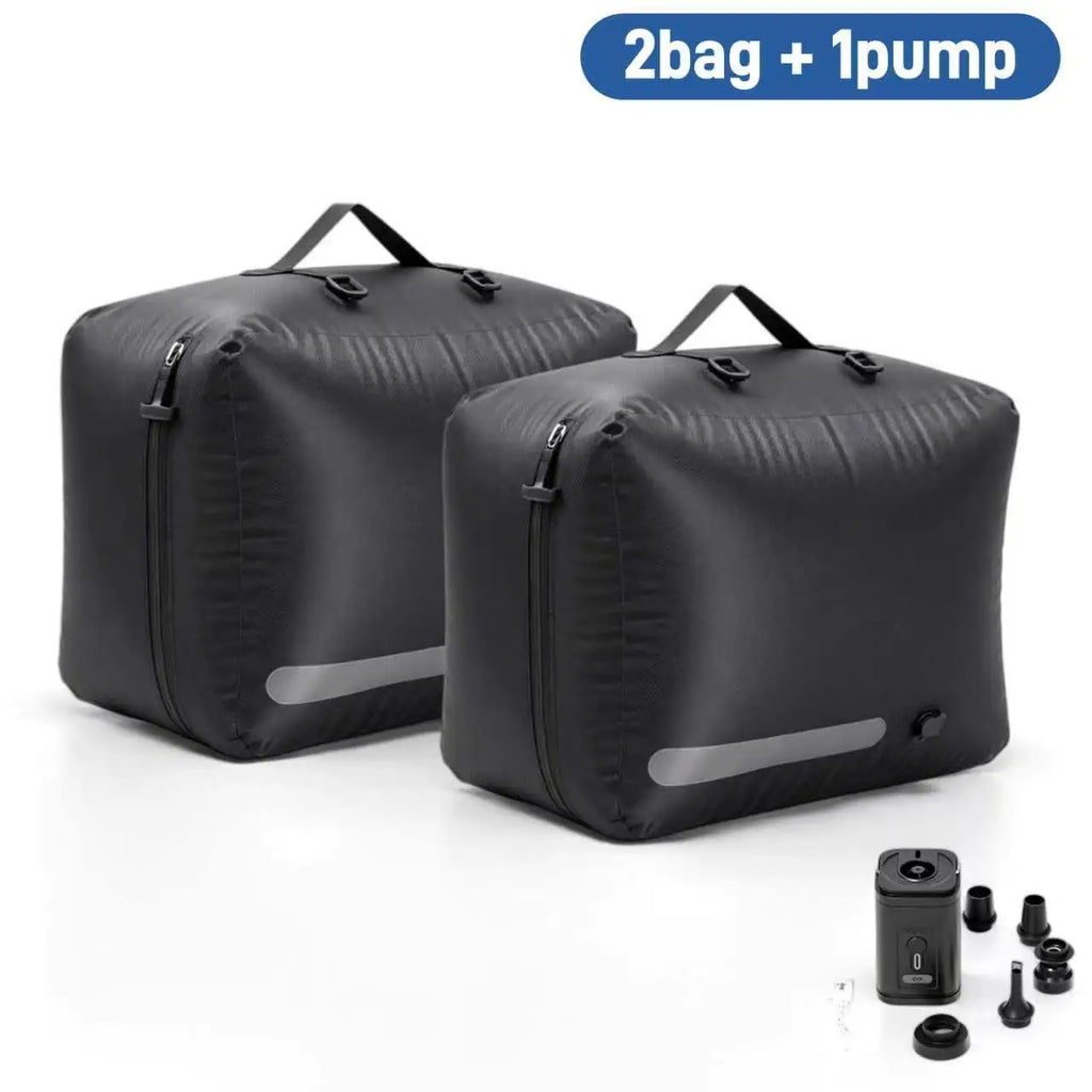 41L Vacuum Compression bag IP67 Waterproof Space Saver Clothes Luggage Organizer Electric Pump Travel Black storage organization