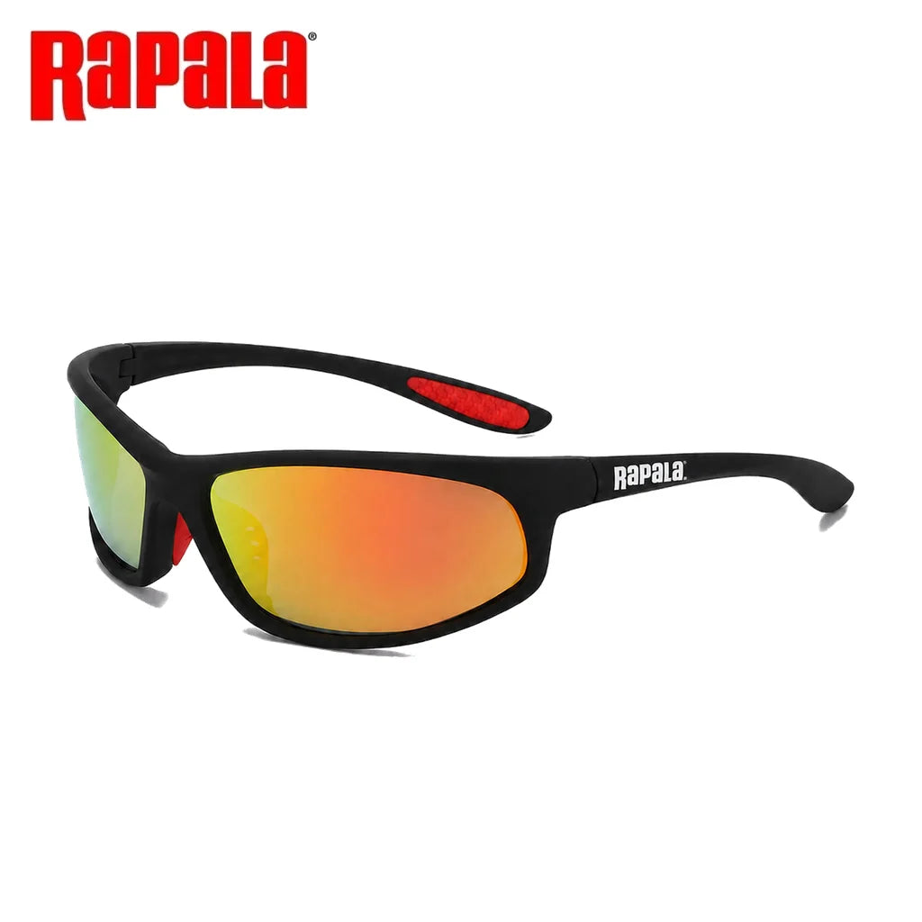 Flexible Rapala Polarized Fishing Glasses UV400 for Road Cycling Fishing Hiking with Lightweight Frame and Comfortable Fit