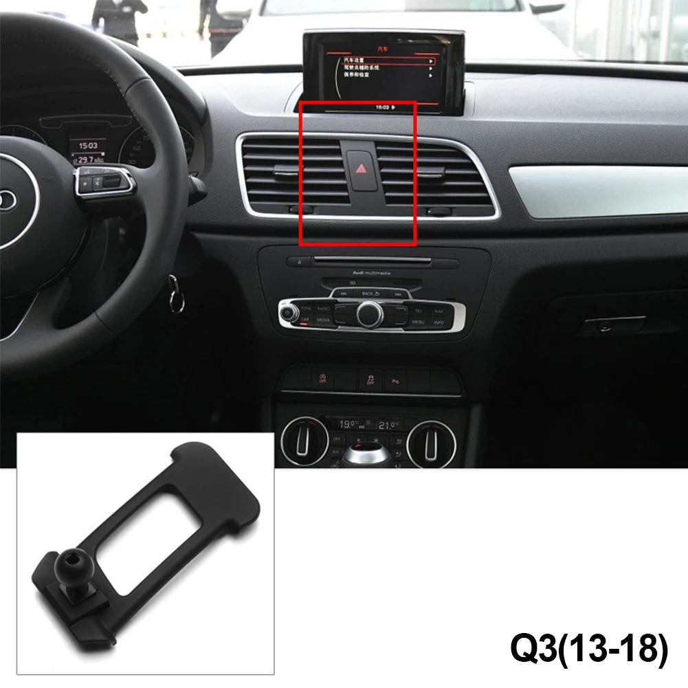 Dedicated Phone Stand Holders Base Collocation Mount Bracket for Audi A1 A3 A4 A5 A6 Q3 Q5 Q7 2016 2017 2018 2019 2020 2021 2022