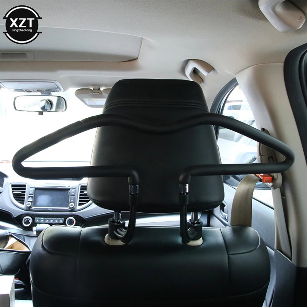 450*250mm Universal Soft Car Coat Hangers Back Seat Headrest Coat Clothes Hanger Jackets Suits Holder Rack Auto Supplies NEWEST