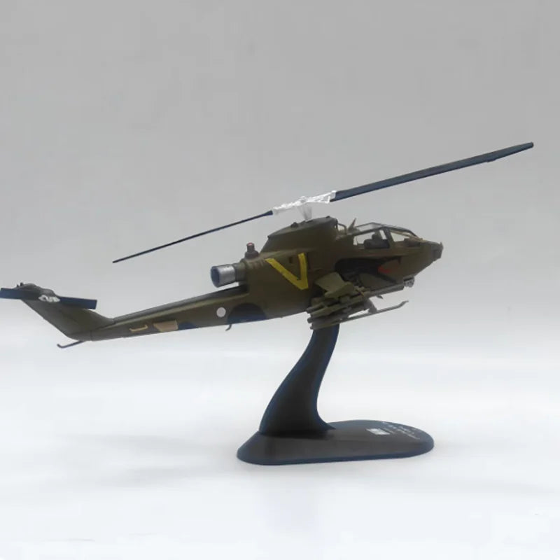 1/72 Scale AH-1S Cobra Attack Armed Helicopter Alloy Model Airplane Finished Toy Collection Souvenir Hobby Gift