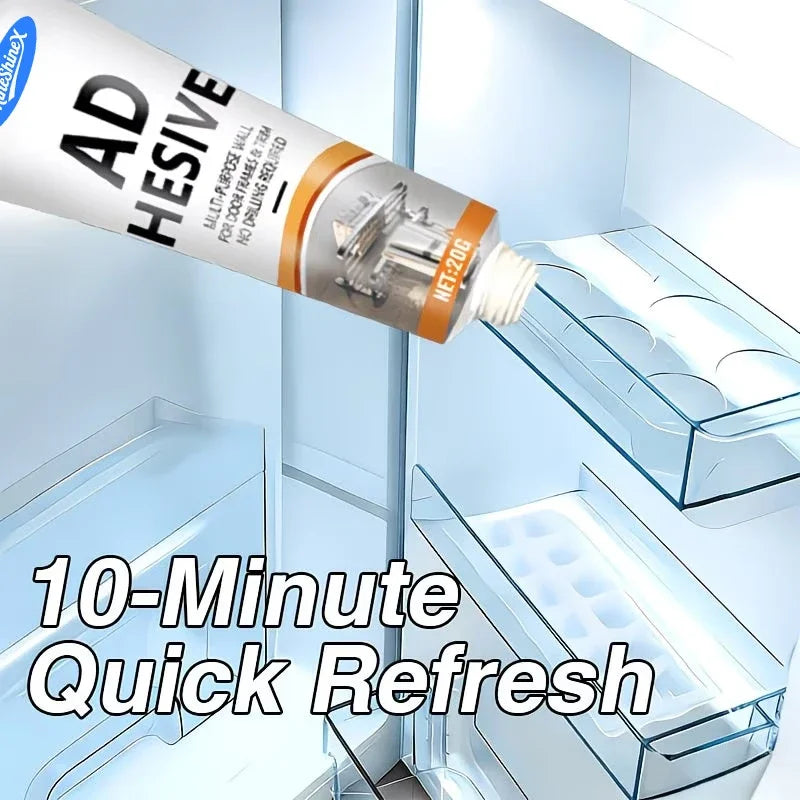 20ML Seal Plastic Glass Fixing Fridge Repair Glue Cold Resistant Waterproof Quick Dry Strong Adhesive Fridge Drawer Tray  Door
