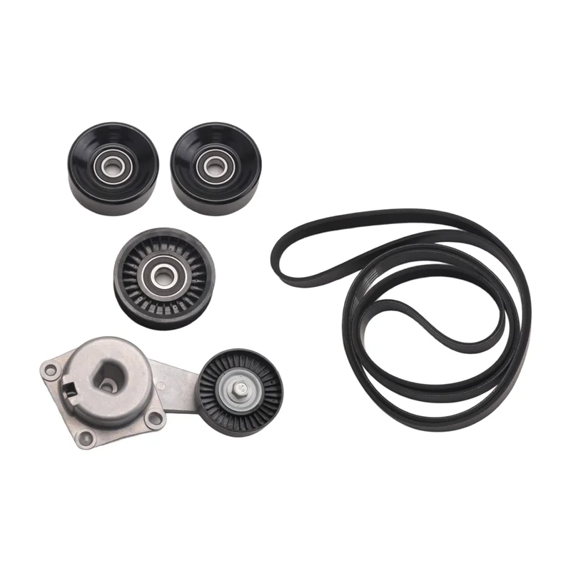 Drive Belt Tensioner Kit DBK061025B ACK061025 90K-38274A Serpentine Belt Assembly For Ford F-150 F-250 F-350-Boom
