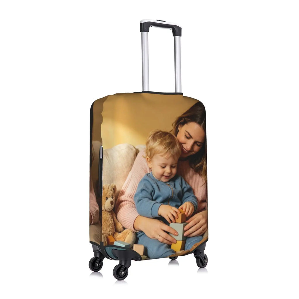 Custom Customize Logo Luggage Cover Elastic Your Design Here Travel Suitcase Protective Covers Suit For 18-32 inch