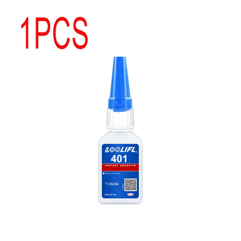 Loctite 401 Quick Glue Instant Fast Adhesive - Super Strong Multi-Purpose Colorless Liquid for DIY Repair And Bonding