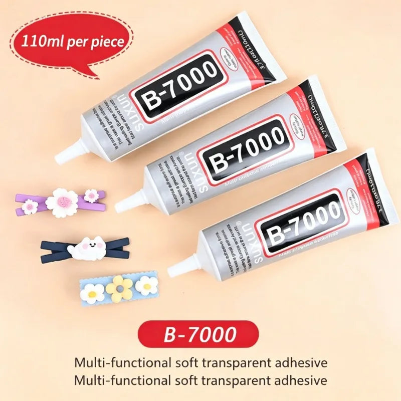Professional Jewelry Inlay Adhesive, Rhinestone Resin Glue, Pin-type Clear No-Trace Glue for Jewelry Setting & Gem Mounting