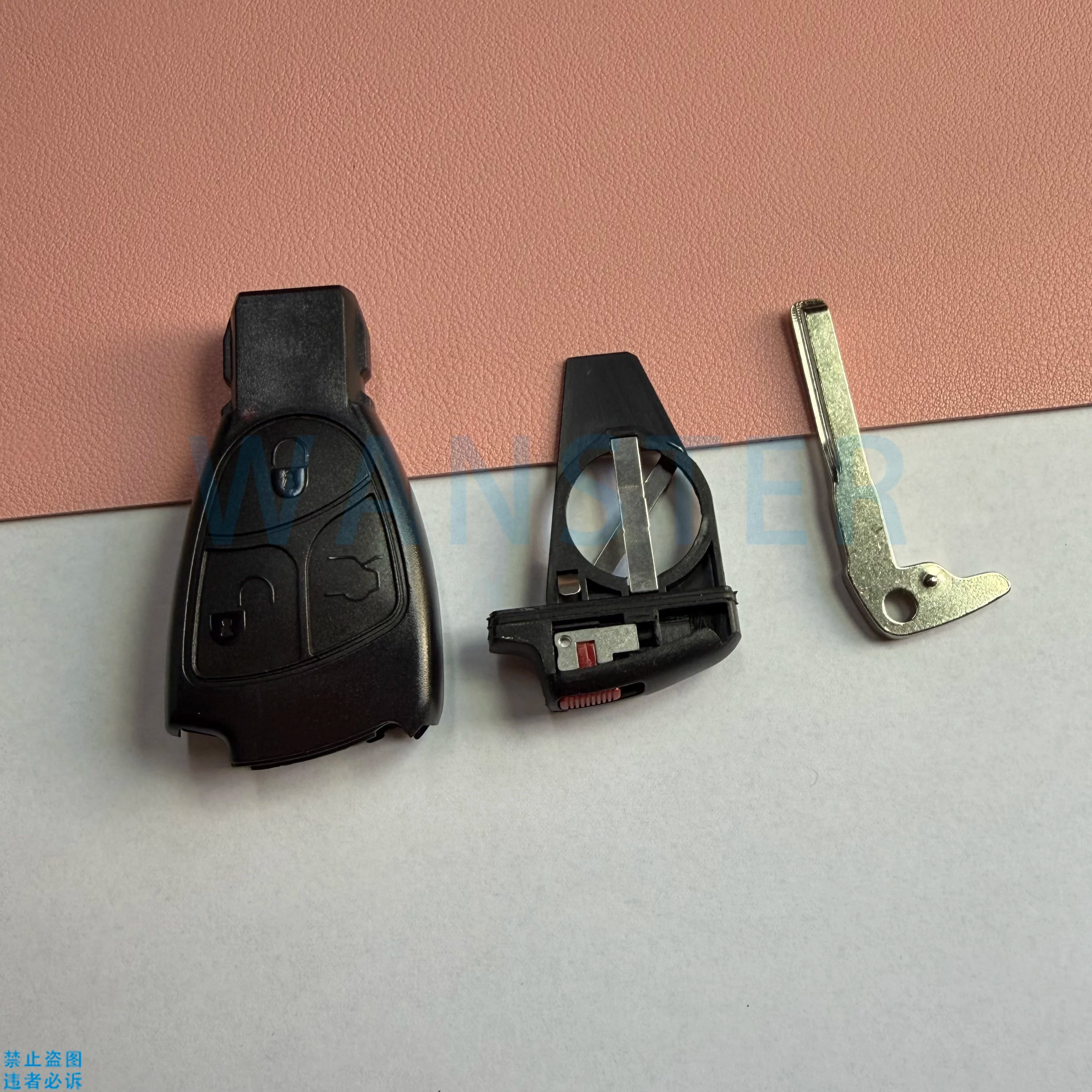 2 3 4 Buttons Car Key Fob Shell Case Housing for Mercedes Benz B C E ML S CLK Class CL MB W204 W203 W211 W208 1996 2004 2005