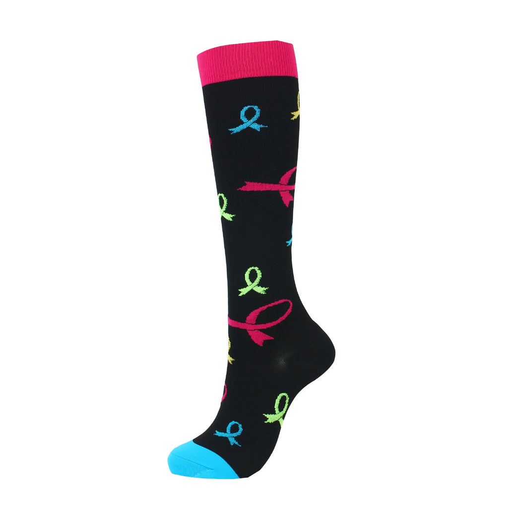 Compression Stockings Men Women Crossfit Golfs For Running Anti-slip Outdoor Sports Compress Nursing Varicose Veins Anti Fatigue