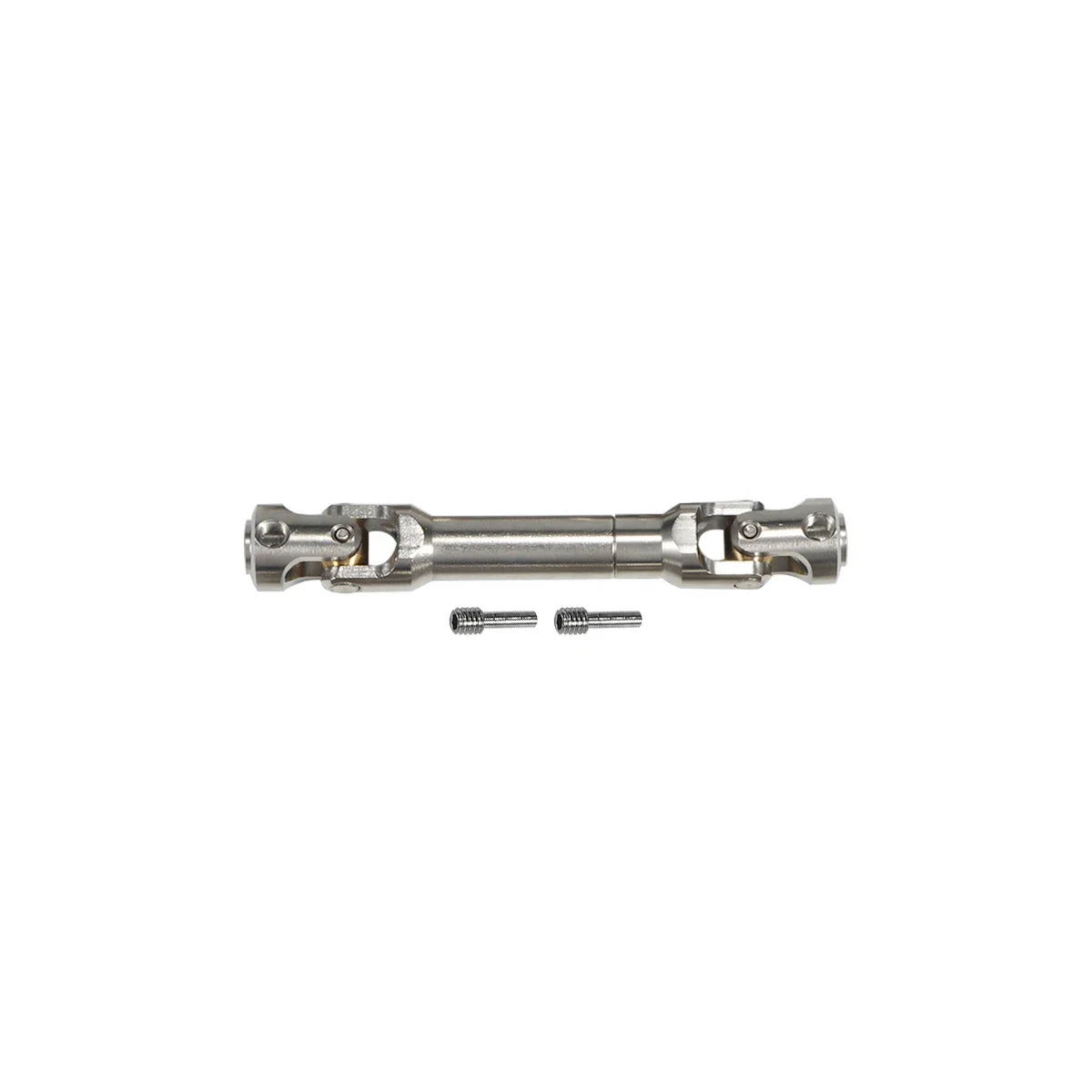 1Pcs Metal Universal Joint Drive Shaft with Internal Spline 60-181mm for 1/10 RC Crawler D90 SCX10 Capra TRX4 TRX6 86100 YK4101