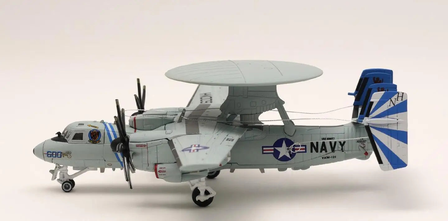 1/144 S14 US E-2D Early Warning Aircraft VAW-121 CVN68 Nimitz 2016  (Folding Wing)  Alloy Collection Model