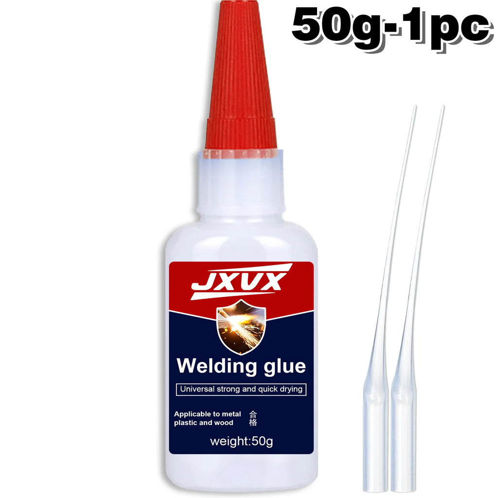 50g Universal Oily Original Glue Super Repair Strong Glue Multifunctional Welding Metal Sticky Wood Plastic Specialized Glue.