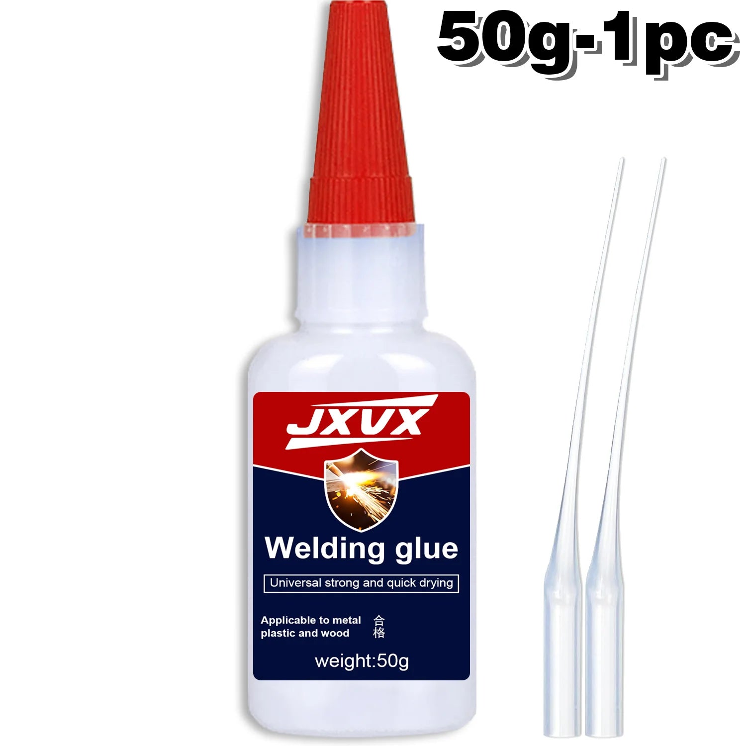 50g Universal Oily Original Glue Super Repair Strong Glue Multifunctional Welding Metal Sticky Wood Plastic Specialized Glue.