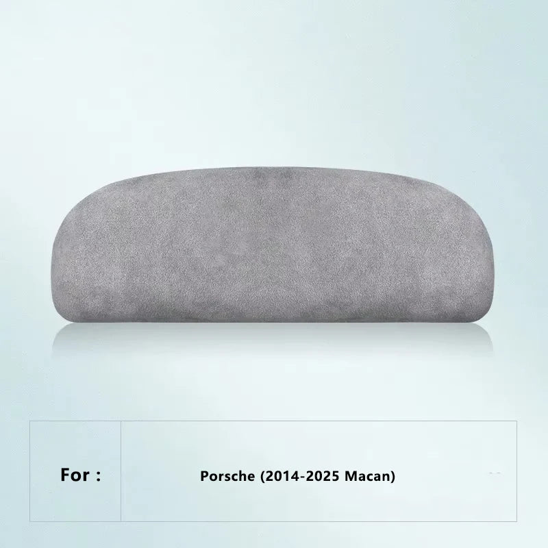 For Porsche Macan Panamera Premium 2014-2025 Suede Car Glasses Case Sunglasses Sun Glasses Storage RackHolder Protective cover