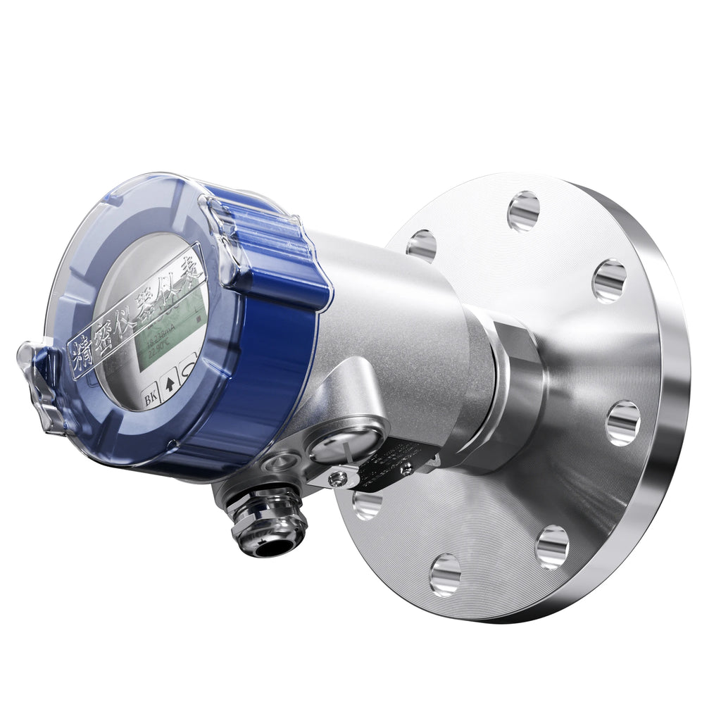 80GHZ  Radar Level Transmitter 4-20mA RS485 DN100 Radar Level Sensor 120m Non Contact Liquid Water Tank  Radar Level Gauge