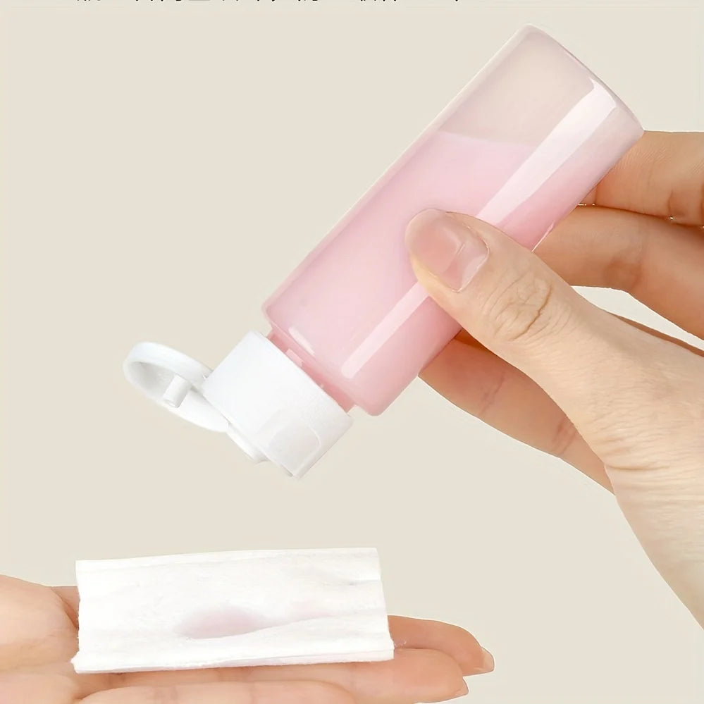 11pcs/set PET black and white travel portable separate bottle shampoo bath lotion toner lotion essence separate package