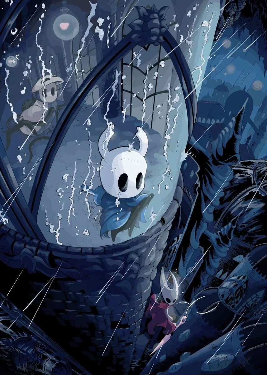 Hot Popular Video Game Hollow Knight Posters and Prints Canvas Printing Modern Wall Art Picture for Living Room Home Decoration