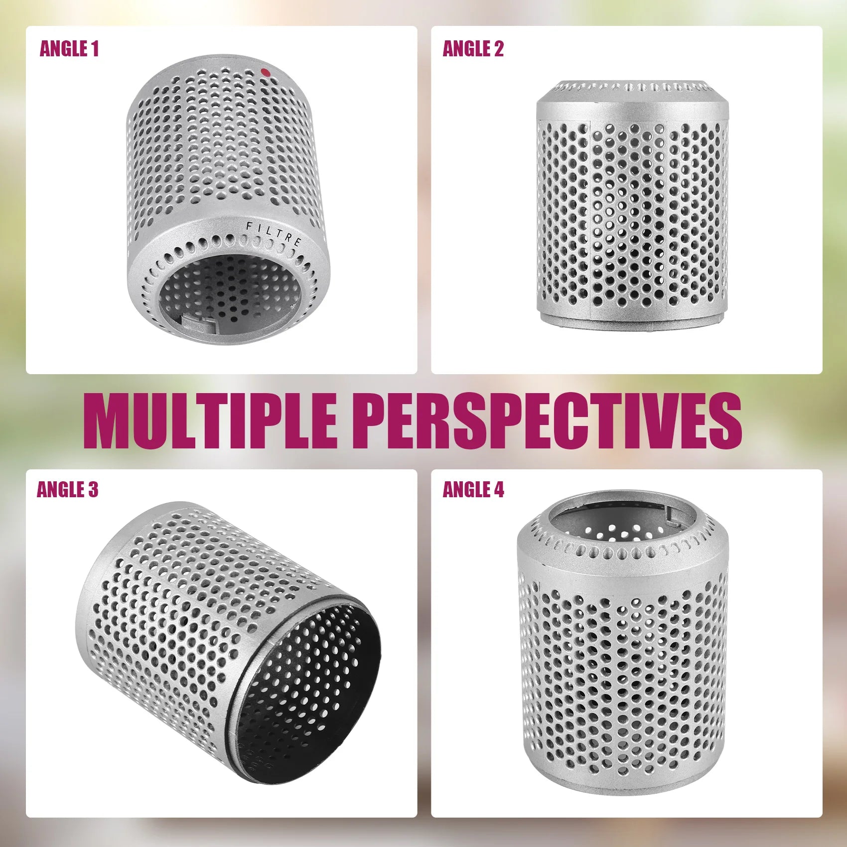 [NEW!N92R】 Suitable For Dyson Hair Dryer HD01 HD03 HD08 Dustproof Outer Filter Cover Vacuum Cleaner Accessories